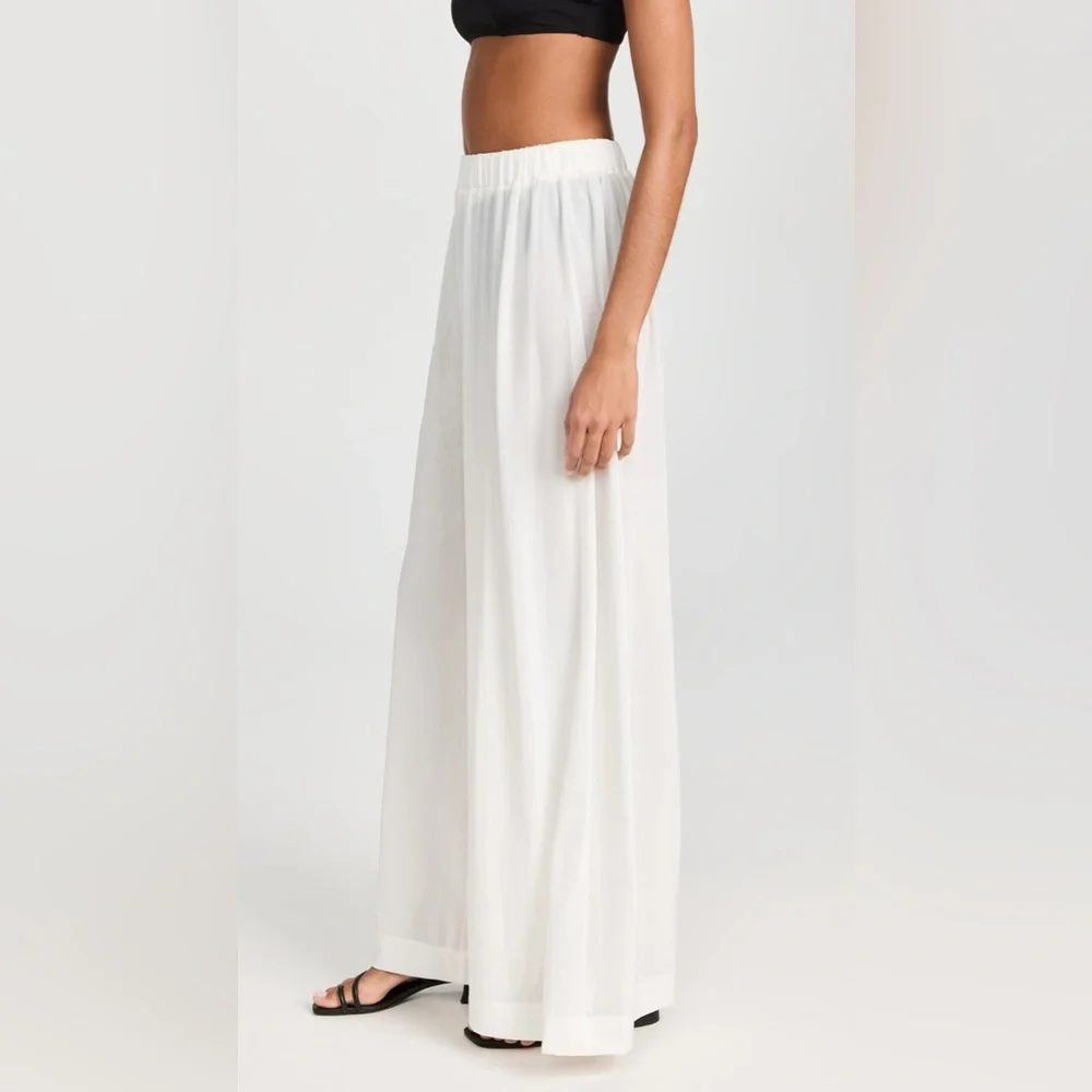 Staud Marza Pants in White - Size XL
